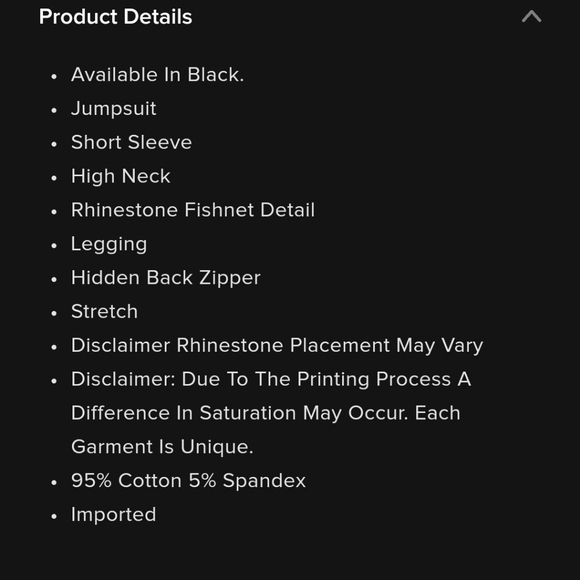 Fashion Nova speedy romper, black, XL - Picture 10 of 10